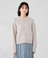 K2FBD33049 a.v.v(アー・ヴェ・ヴェ) モールヤーンニット モカ