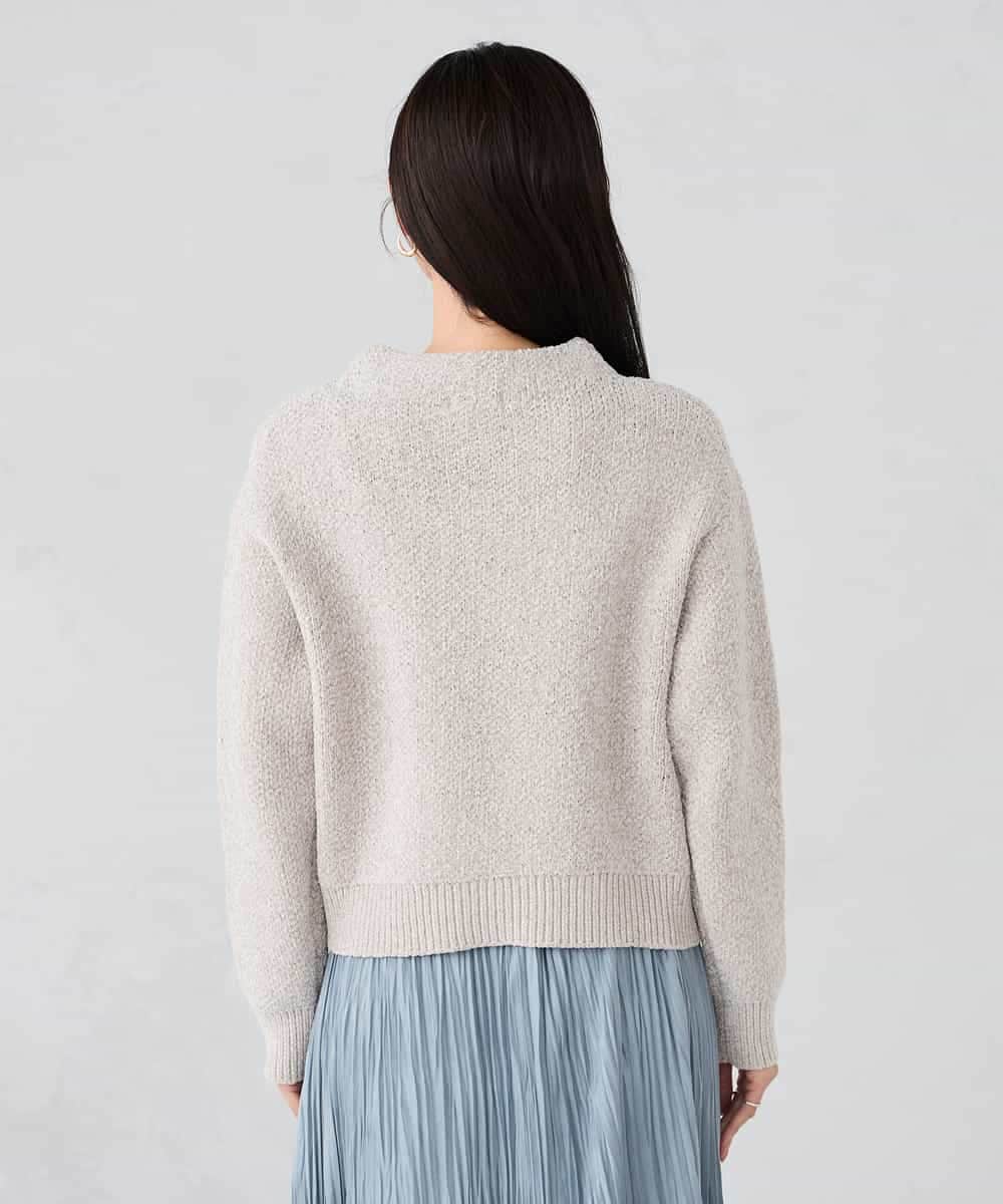 K2FBD33049 a.v.v(アー・ヴェ・ヴェ) モールヤーンニット モカ