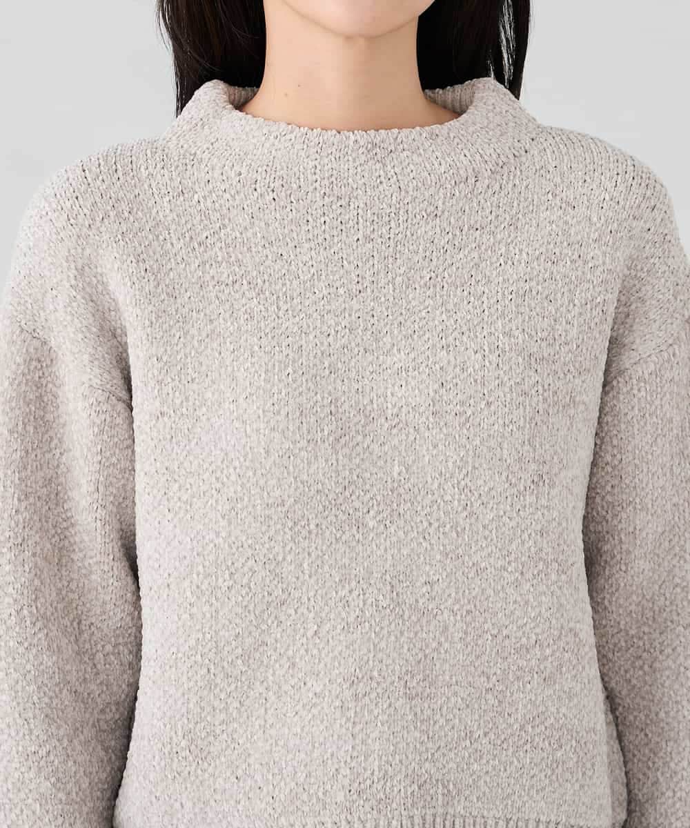 K2FBD33049 a.v.v(アー・ヴェ・ヴェ) モールヤーンニット モカ