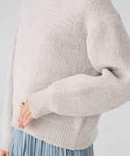 K2FBD33049 a.v.v(アー・ヴェ・ヴェ) モールヤーンニット モカ