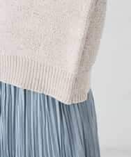 K2FBD33049 a.v.v(アー・ヴェ・ヴェ) モールヤーンニット モカ