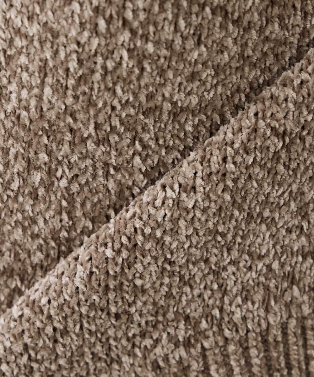 K2FBD33049 a.v.v(アー・ヴェ・ヴェ) モールヤーンニット モカ