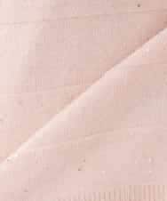 K2FBD35049 a.v.v(アー・ヴェ・ヴェ) スパンコールボーダーニット ピンク