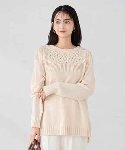 K2FBD36049 a.v.v ケーブル求心風ニット