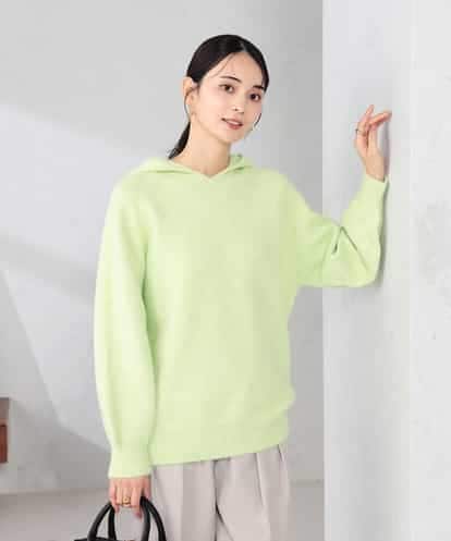 K2FBD39054 a.v.v ヘアリーニットフーディー