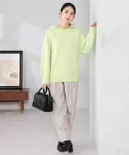 K2FBD39054 a.v.v(アー・ヴェ・ヴェ) ヘアリーニットフーディー グリーン