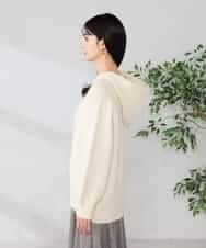 K2FBD39054 a.v.v(アー・ヴェ・ヴェ) ヘアリーニットフーディー グリーン