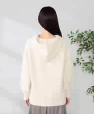 K2FBD39054 a.v.v(アー・ヴェ・ヴェ) ヘアリーニットフーディー グリーン