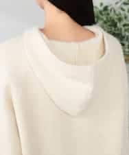 K2FBD39054 a.v.v(アー・ヴェ・ヴェ) ヘアリーニットフーディー グリーン