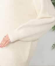 K2FBD39054 a.v.v(アー・ヴェ・ヴェ) ヘアリーニットフーディー グリーン