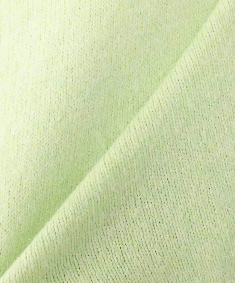 K2FBD39054 a.v.v(アー・ヴェ・ヴェ) ヘアリーニットフーディー グリーン