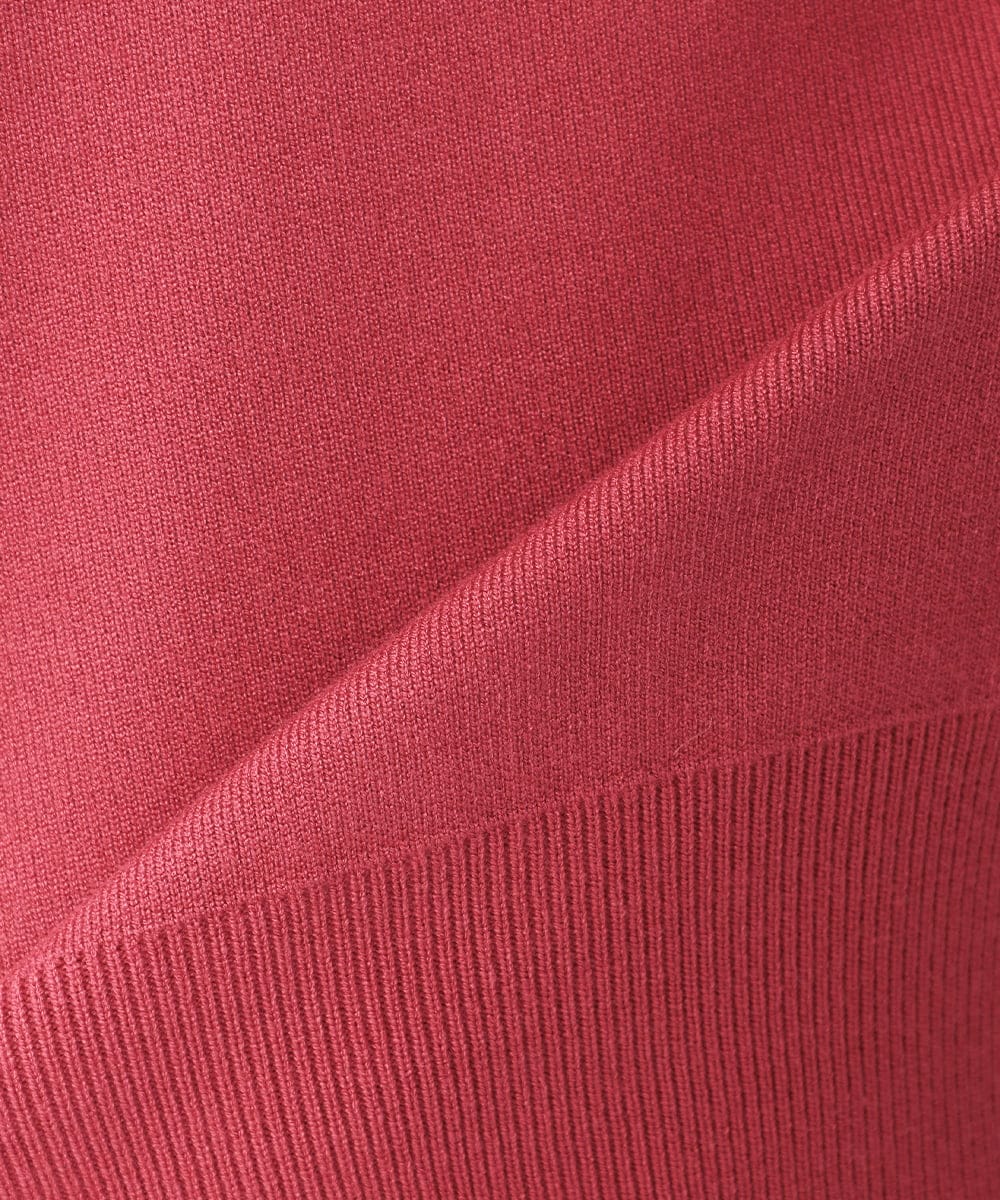 K2FBD42044 a.v.v(アー・ヴェ・ヴェ) クロップドスウェットライクニット グリーン