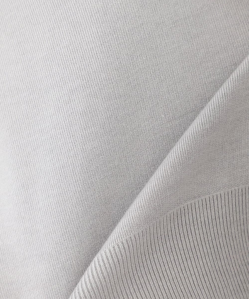 K2FBD42044 a.v.v(アー・ヴェ・ヴェ) クロップドスウェットライクニット グリーン