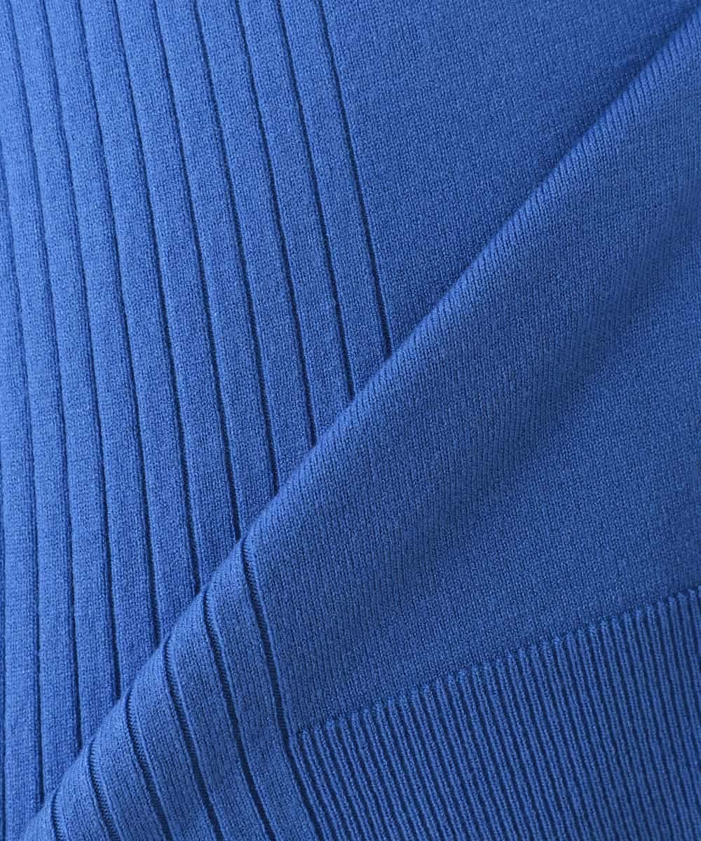 K2FBD66044 a.v.v(アー・ヴェ・ヴェ) サイドリブVネックニット オレンジ