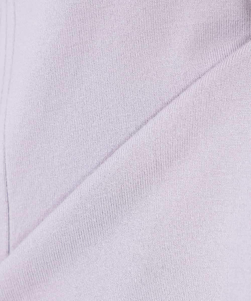 K2FBD66044 a.v.v(アー・ヴェ・ヴェ) サイドリブVネックニット オレンジ