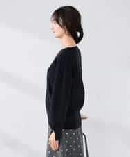 K2FBD71044 a.v.v(アー・ヴェ・ヴェ) 【WEB限定】ゴールドボタンVネックニット ピンク