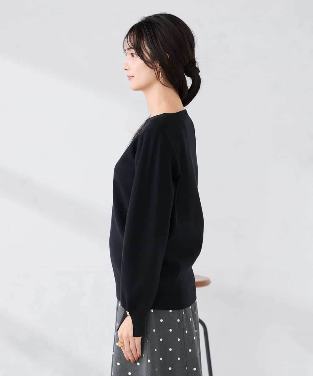 K2FBD71044 a.v.v(アー・ヴェ・ヴェ) 【WEB限定】ゴールドボタンVネックニット ピンク