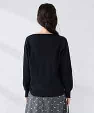 K2FBD71044 a.v.v(アー・ヴェ・ヴェ) 【WEB限定】ゴールドボタンVネックニット ピンク