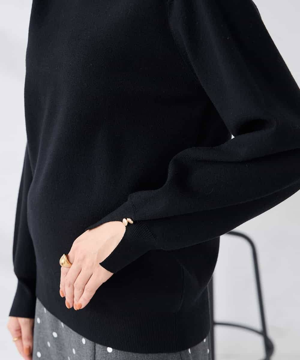 K2FBD71044 a.v.v(アー・ヴェ・ヴェ) 【WEB限定】ゴールドボタンVネックニット ピンク