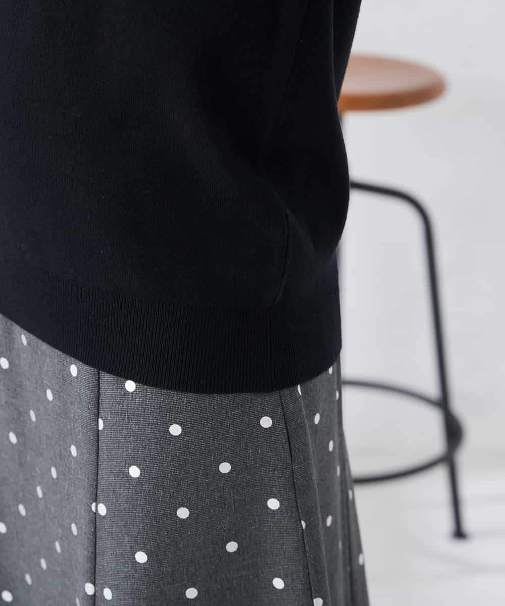 K2FBD71044 a.v.v(アー・ヴェ・ヴェ) 【WEB限定】ゴールドボタンVネックニット ピンク