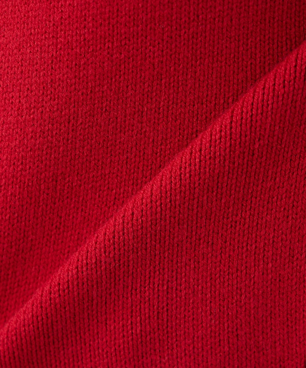 K2FBD73044 a.v.v(アー・ヴェ・ヴェ) 【WEB限定】クロップドバックスリットニット ダークグレー