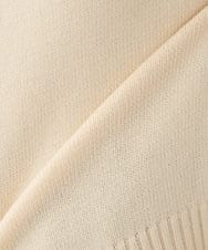 K2FBD73044 a.v.v(アー・ヴェ・ヴェ) 【WEB限定】クロップドバックスリットニット ダークグレー