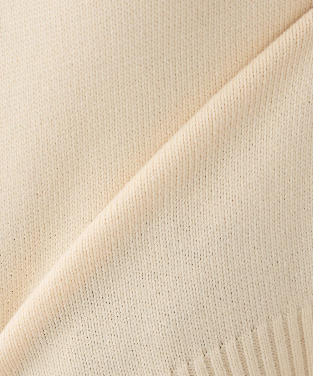 K2FBD73044 a.v.v(アー・ヴェ・ヴェ) 【WEB限定】クロップドバックスリットニット ダークグレー