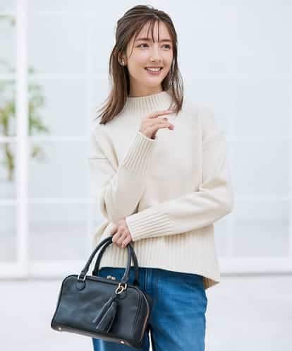 K2FBD73044 a.v.v 【WEB限定】クロップドバックスリットニット