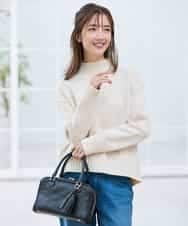 K2FBD73044 a.v.v(アー・ヴェ・ヴェ) 【WEB限定】クロップドバックスリットニット アイボリー