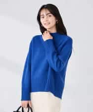 K2FBD73044 a.v.v(アー・ヴェ・ヴェ) 【WEB限定】クロップドバックスリットニット ダークグレー