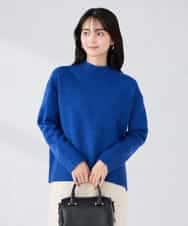 K2FBD73044 a.v.v(アー・ヴェ・ヴェ) 【WEB限定】クロップドバックスリットニット ダークグレー