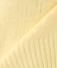 K2FBD73044 a.v.v(アー・ヴェ・ヴェ) 【WEB限定】クロップドバックスリットニット ダークグレー