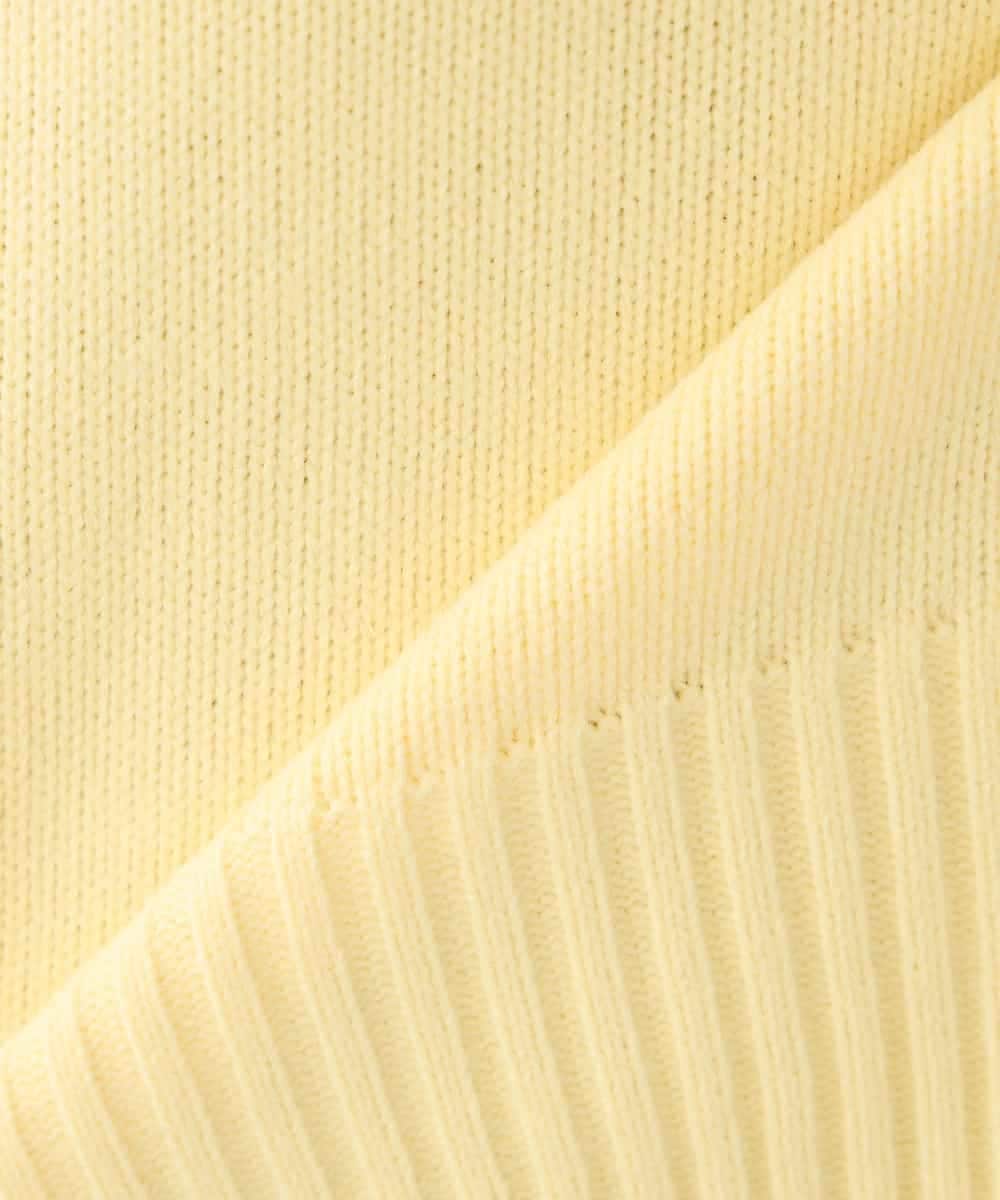 K2FBD73044 a.v.v(アー・ヴェ・ヴェ) 【WEB限定】クロップドバックスリットニット ダークグレー