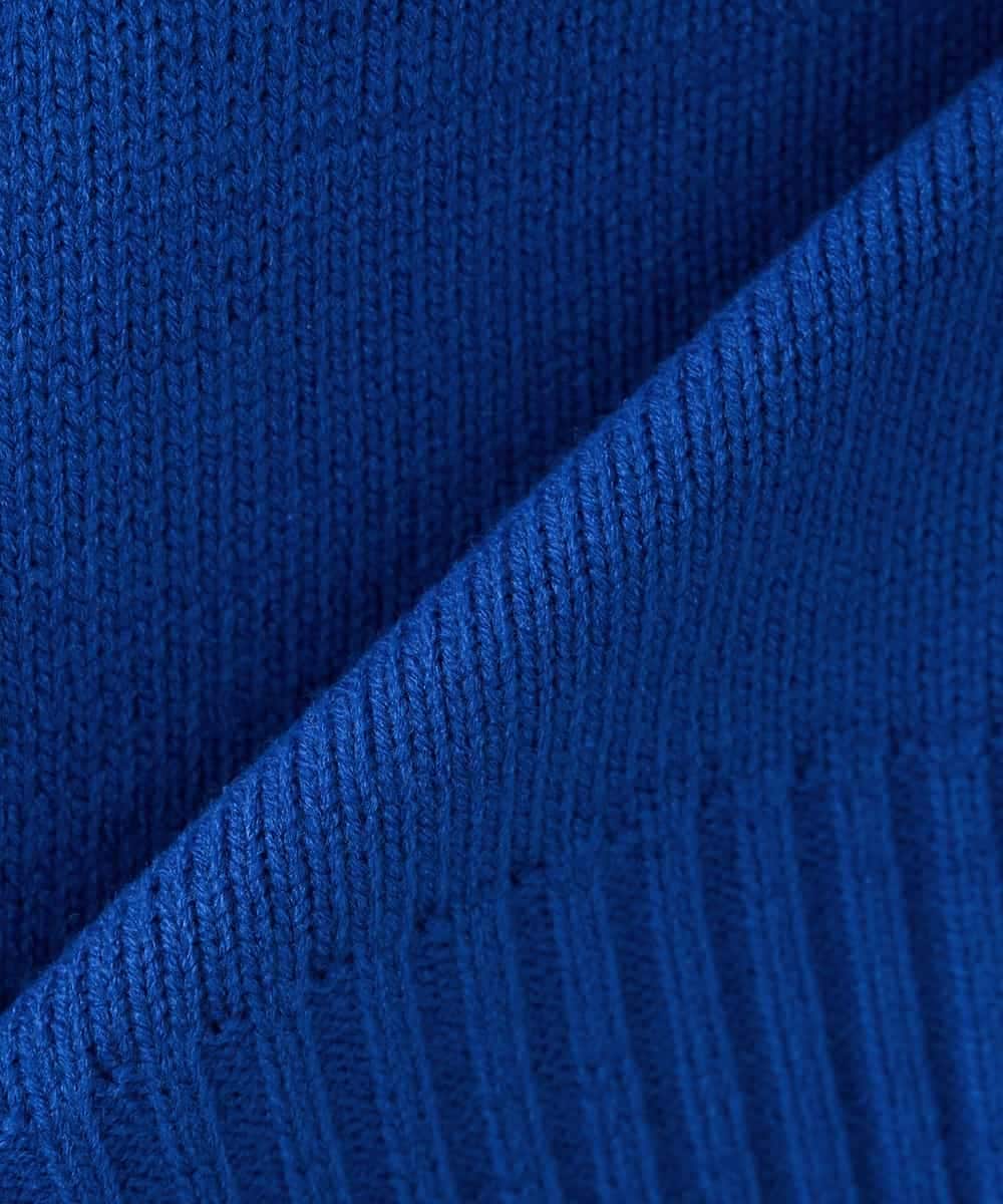 K2FBD73044 a.v.v(アー・ヴェ・ヴェ) 【WEB限定】クロップドバックスリットニット ダークグレー