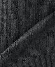 K2FBD73044 a.v.v(アー・ヴェ・ヴェ) 【WEB限定】クロップドバックスリットニット ダークグレー