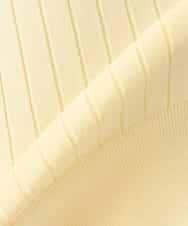 K2FDD08044 a.v.v(アー・ヴェ・ヴェ) ワイドリブポロニット ライトイエロー