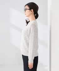 K2FDD14054 a.v.v(アー・ヴェ・ヴェ) ミックスヤーンニット ライトブルー