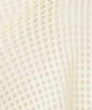 K2FDD21049 a.v.v(アー・ヴェ・ヴェ) 襟付きメッシュニット グリーン