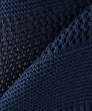 K2FED05049 a.v.v(アー・ヴェ・ヴェ) メッシュボーダーニット レッド