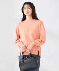 K2FED09049 a.v.v(アー・ヴェ・ヴェ) イレヘムガーターチュニックニット オレンジ