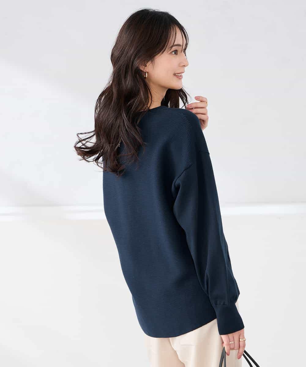 K2FED09049 a.v.v(アー・ヴェ・ヴェ) イレヘムガーターチュニックニット オレンジ