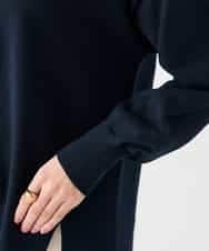 K2FED09049 a.v.v(アー・ヴェ・ヴェ) イレヘムガーターチュニックニット オレンジ