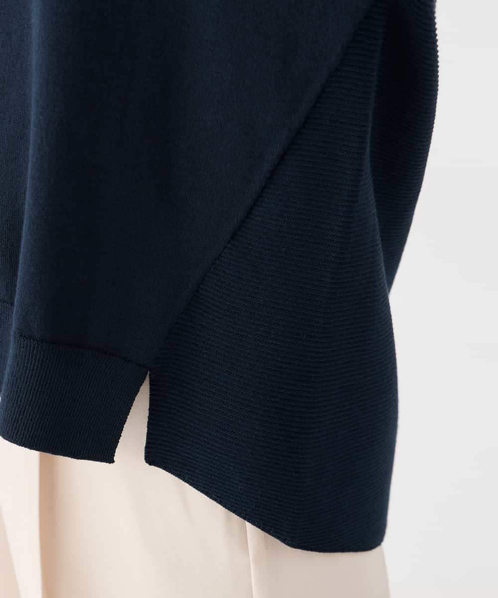 K2FED09049 a.v.v(アー・ヴェ・ヴェ) イレヘムガーターチュニックニット オレンジ