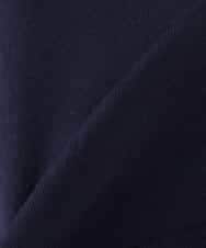 K2FED10049 a.v.v(アー・ヴェ・ヴェ) 【2WAY】レース衿付ニットプルオーバー ネイビー