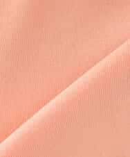 K2FED11044 a.v.v(アー・ヴェ・ヴェ) 【洗える/UVカット】ボートネック袖タックニット コーラルピンク