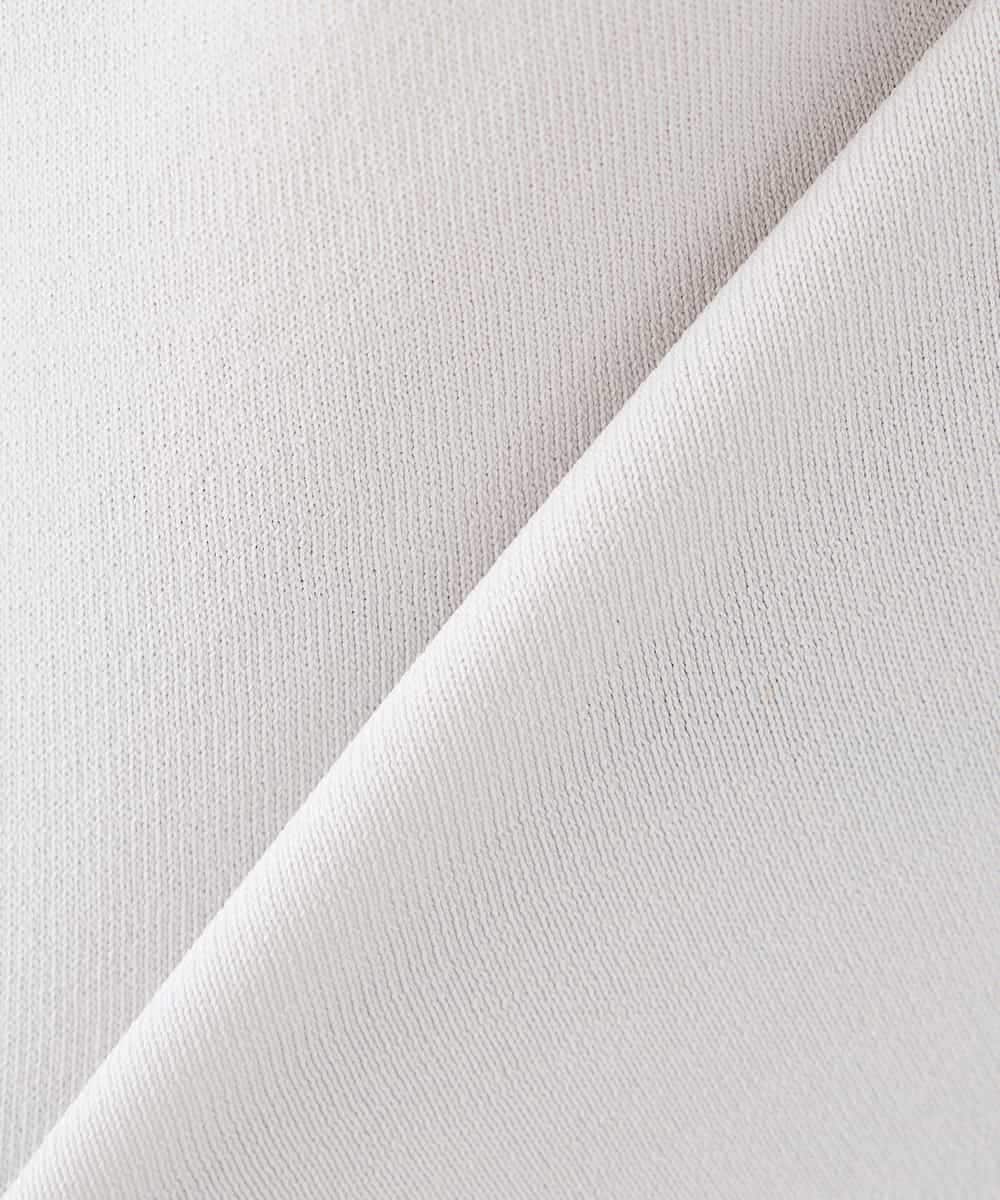 K2FED11044 a.v.v(アー・ヴェ・ヴェ) 【洗える/UVカット】ボートネック袖タックニット コーラルピンク