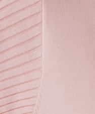 K2FED12044 a.v.v(アー・ヴェ・ヴェ) プリーツスリーブニット ピンク