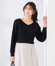 K2FED15044 a.v.v(アー・ヴェ・ヴェ) 【洗える/UVカット】プリーツライクニット ライトイエロー