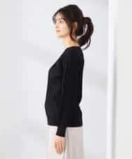 K2FED15044 a.v.v(アー・ヴェ・ヴェ) 【洗える/UVカット】プリーツライクニット ライトイエロー