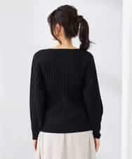 K2FED15044 a.v.v(アー・ヴェ・ヴェ) 【洗える/UVカット】プリーツライクニット ライトイエロー